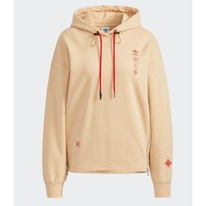 New Adidas Originals Chinese New Year CNY Orange Hoodie HD0335 Women's Size S